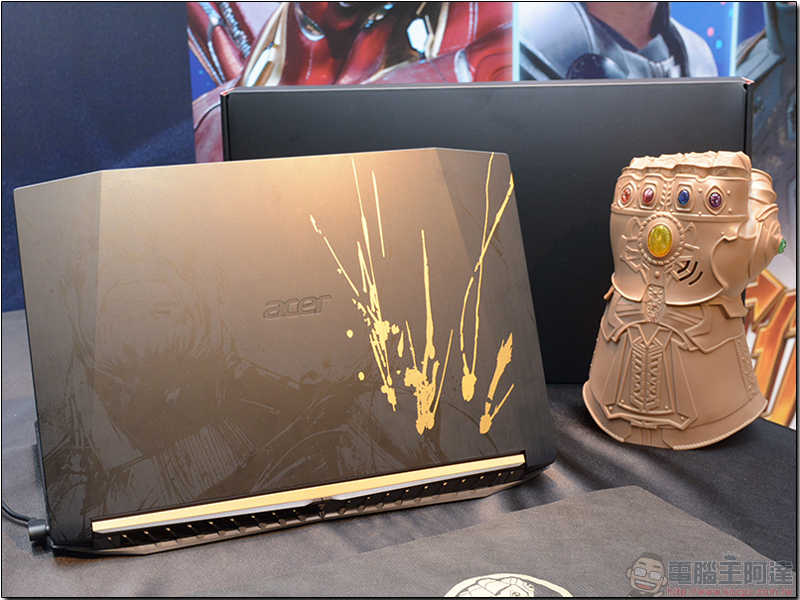 Acer x 漫威 Marvel 合作推出 2018 《 復仇者聯盟》限量特別版筆電系列 - 電腦王阿達