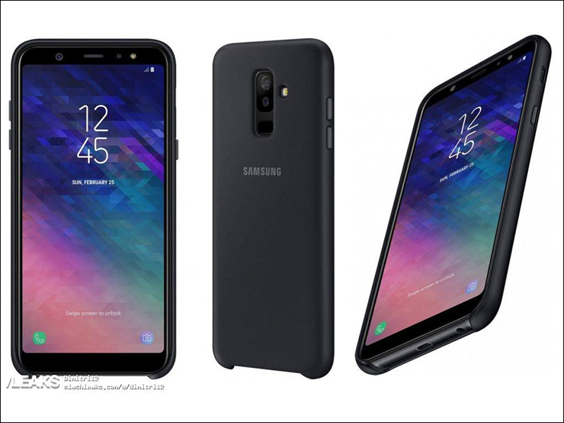 Samsung Galaxy A6 / A6+ 官方保護殼渲染圖曝光 - 電腦王阿達