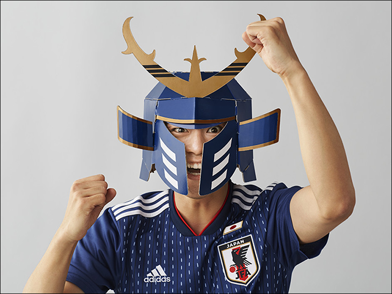 2018 世足賽 將開幕,日本國家隊推限定版球衣套裝,包裝盒可組裝武士頭盔! - 電腦王阿達 2018 世足賽 將開幕,日本國家隊推限定版球衣套裝,包裝盒可組裝武士頭盔! - 電腦王阿達