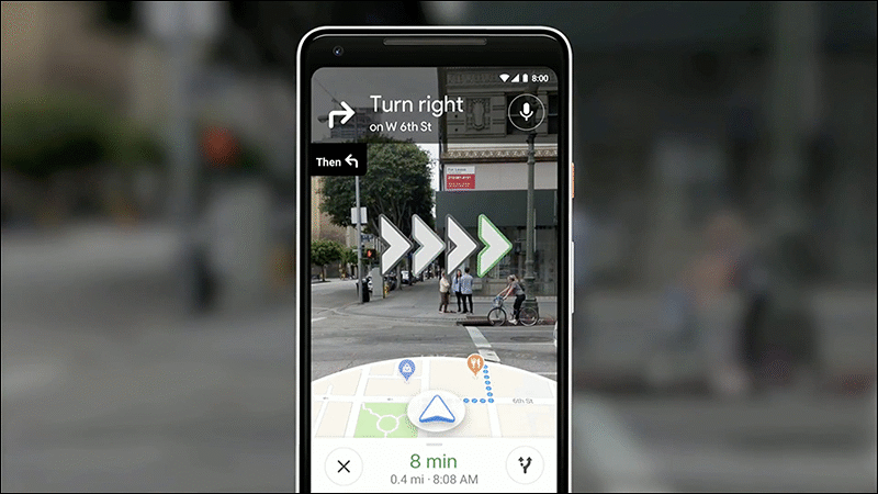 Google 地圖 AR 步行導航 iOS 平台開放測試，近期將陸續支援更多 Android 手機 - 電腦王阿達