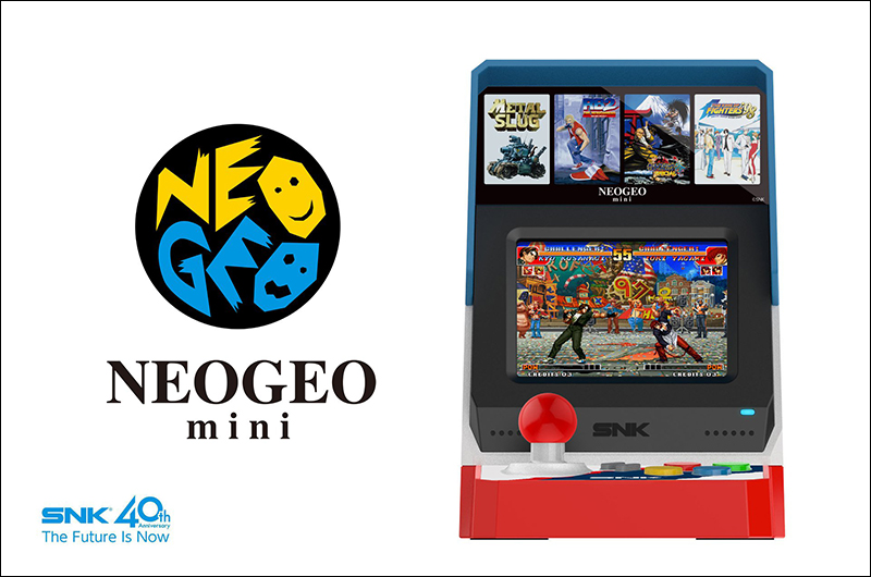 SNK 誕生 40 周年,將推迷你懷舊遊戲機 Neo Geo Mini - 電腦王阿達 SNK 誕生 40 周年,將推迷你懷舊遊戲機 Neo Geo Mini - 電腦王阿達
