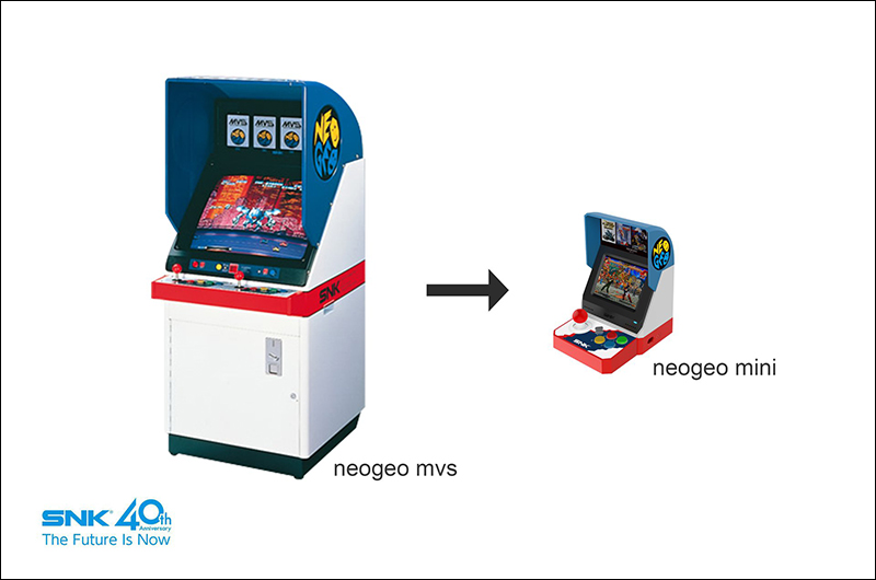 SNK 誕生 40 周年,將推迷你懷舊遊戲機 Neo Geo Mini - 電腦王阿達 SNK 誕生 40 周年,將推迷你懷舊遊戲機 Neo Geo Mini - 電腦王阿達