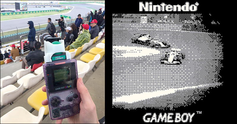 車迷以 GameBoy 相機 搭配手機用望遠鏡頭拍攝 F1 賽事 - 電腦王阿達 車迷以 GameBoy 相機 搭配手機用望遠鏡頭拍攝 F1 賽事 - 電腦王阿達