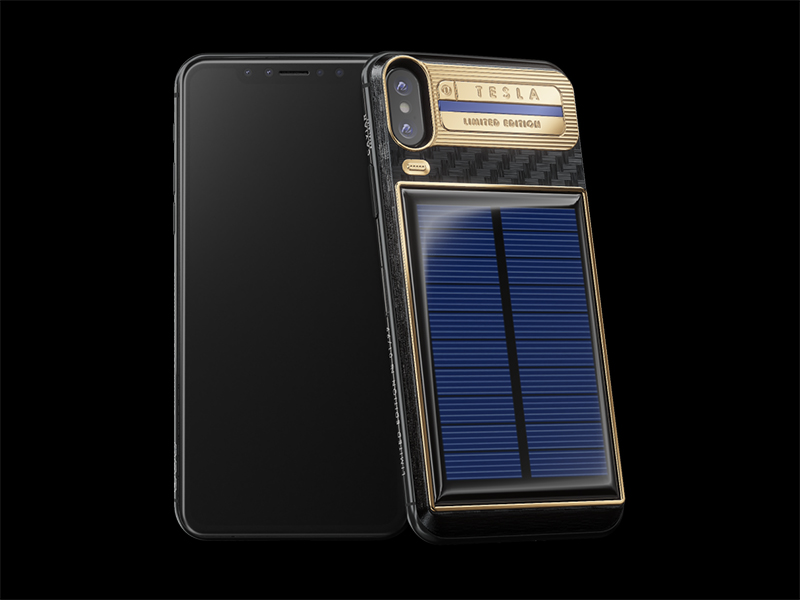 CAVIAR 推出「 Tesla 」客製化 iPhone X ,內建太陽能充電板 - 電腦王阿達 CAVIAR 推出「 Tesla 」客製化 iPhone X ,內建太陽能充電板 - 電腦王阿達