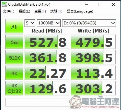 AGI 960GB SSD 測速 - 08 AGI 960GB SSD 測速 - 08
