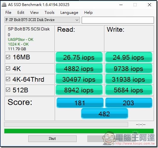SP廣穎電通 Bolt B75 開箱 -09 SP廣穎電通 Bolt B75 開箱 -09