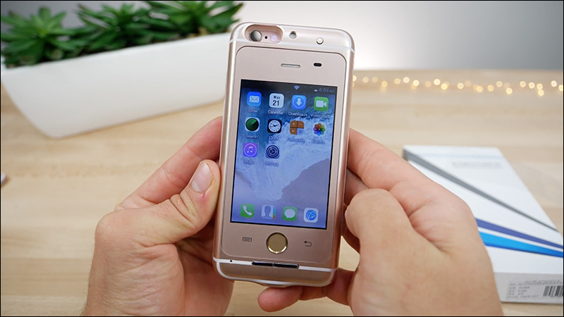 雙螢幕 iPhone 來了?來自中國的 iPhone 背夾保護殼 - 電腦王阿達 雙螢幕 iPhone 來了?來自中國的 iPhone 背夾保護殼 - 電腦王阿達