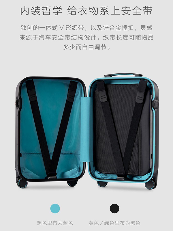小米有品商城推出「 90分智能旅行箱 」，支援指紋解鎖功能 - 電腦王阿達