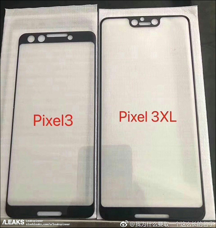 Google Pixel 3 XL 、 Pixel 3 螢幕保護貼曝光 - 電腦王阿達 Google Pixel 3 XL 、 Pixel 3 螢幕保護貼曝光 - 電腦王阿達