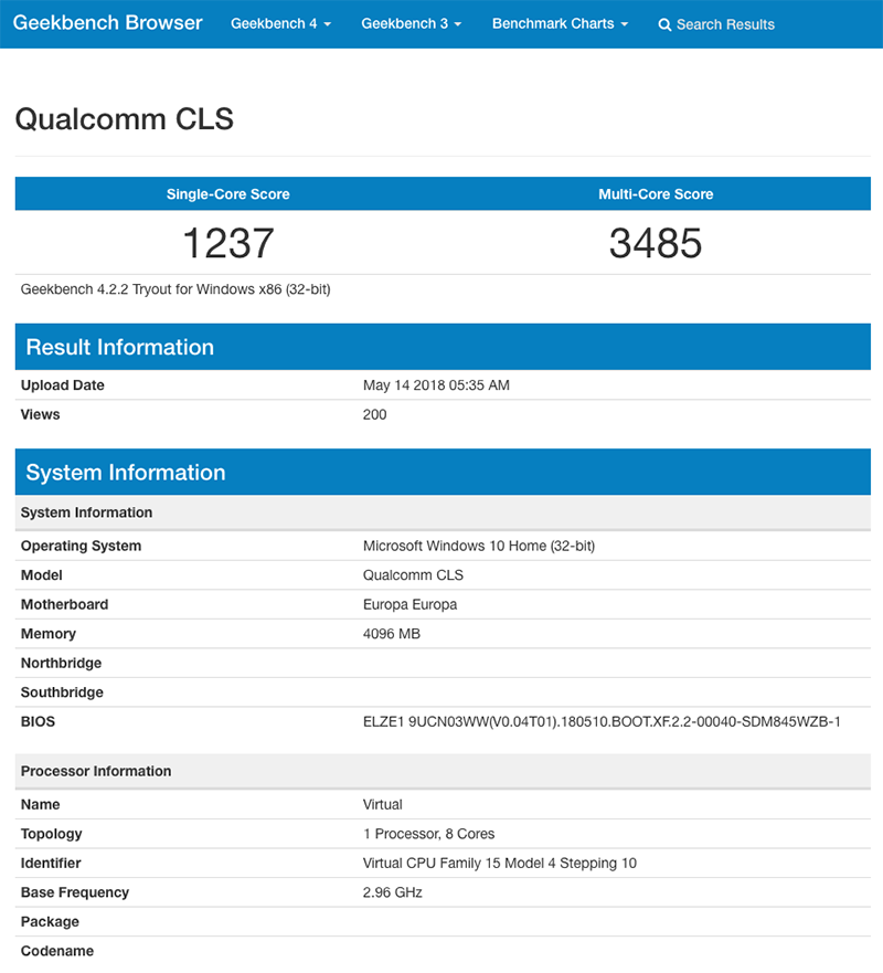 高通 S850 跑分成績現身,被運行在筆電之上! - 電腦王阿達 高通 S850 跑分成績現身,被運行在筆電之上! - 電腦王阿達