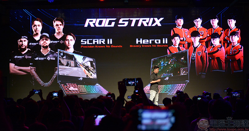 [ COMPUTEX 2018 ] ASUS ROG Phone 與 Strix Hero II 、 Scar II 兩大筆電領軍眾多新品重磅登場 - 電腦王阿達