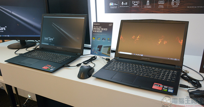 [ COMPUTEX 2018 ] 技嘉 Gigabyte 推出多款強效筆電，工作站、電競系列一應俱全 - 電腦王阿達