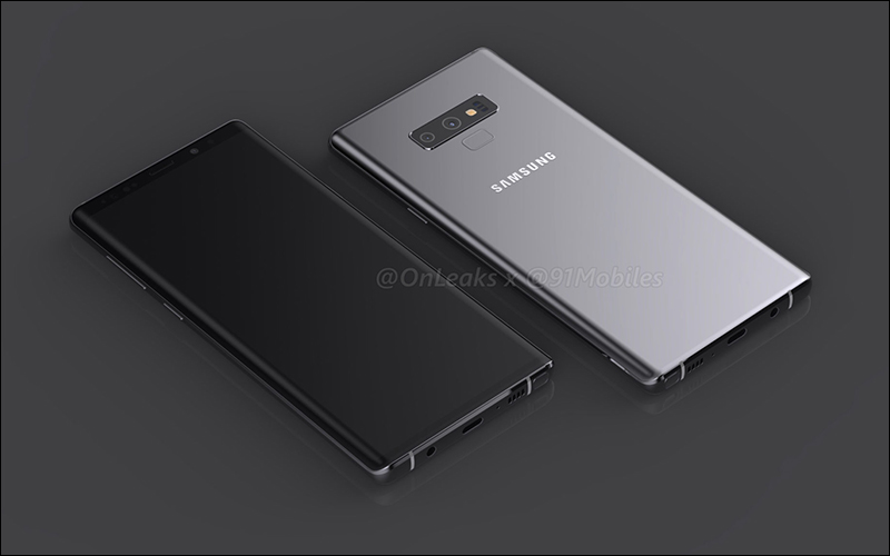 Samsung Galaxy Note 9 保護殼、渲染圖曝光！增加一顆實體鍵？ - 電腦王阿達