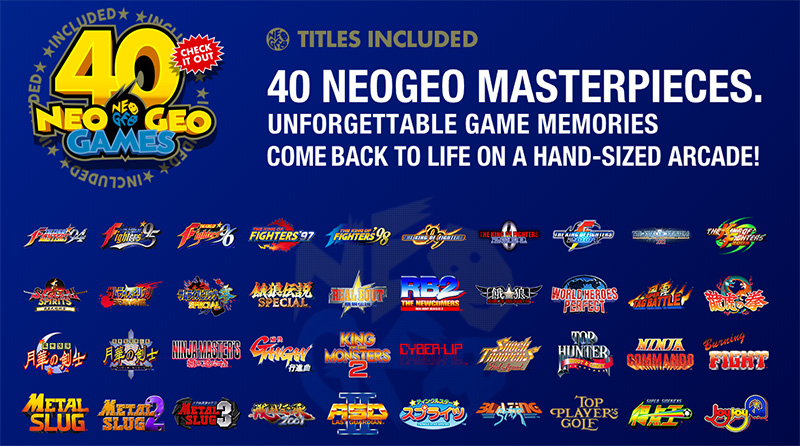 SNK 40 週年紀念復刻迷你街機 NEOGEO mini 今夏推出， 40 款經典遊戲一次網羅 - 電腦王阿達