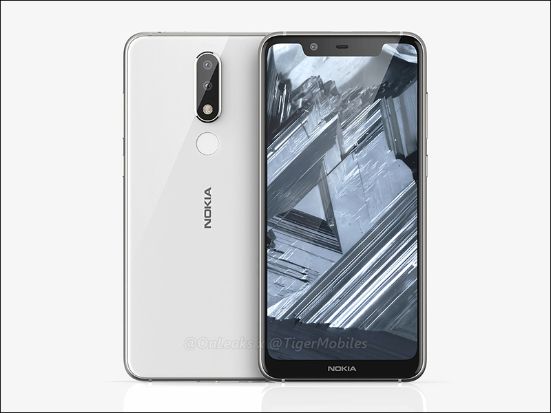 NOKIA 5.1 Plus 渲染圖曝光,今年「瀏海」機再添一款 - 電腦王阿達 NOKIA 5.1 Plus 渲染圖曝光,今年「瀏海」機再添一款 - 電腦王阿達