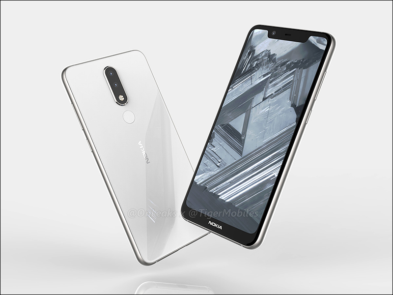 NOKIA 5.1 Plus 渲染圖曝光,今年「瀏海」機再添一款 - 電腦王阿達 NOKIA 5.1 Plus 渲染圖曝光,今年「瀏海」機再添一款 - 電腦王阿達