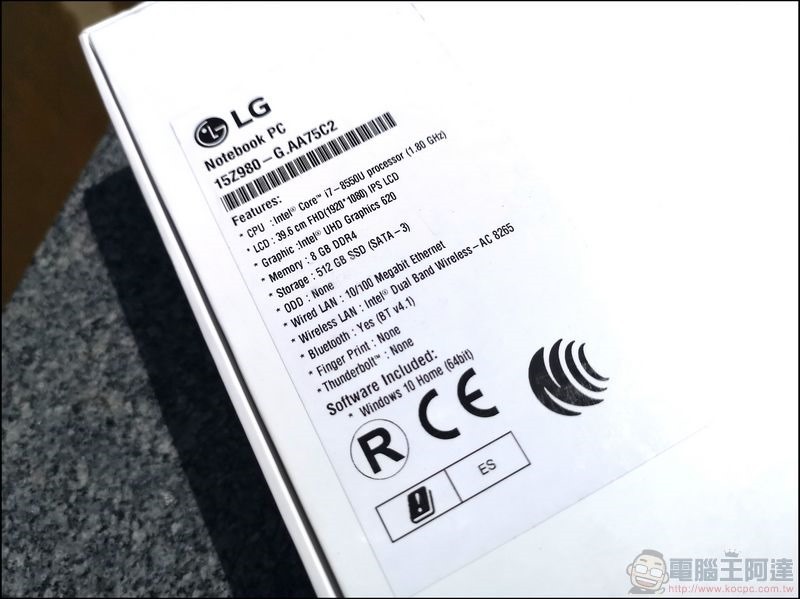 LG GRAM 開箱 評測 - 04 LG GRAM 開箱 評測 - 04