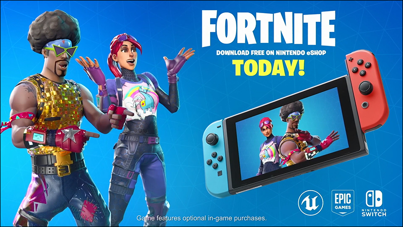 《 要塞英雄 Fortnite 》 登陸 Nintendo Switch 平台,即日起開放免費下載 - 電腦王阿達 《 要塞英雄 Fortnite 》 登陸 Nintendo Switch 平台,即日起開放免費下載 - 電腦王阿達