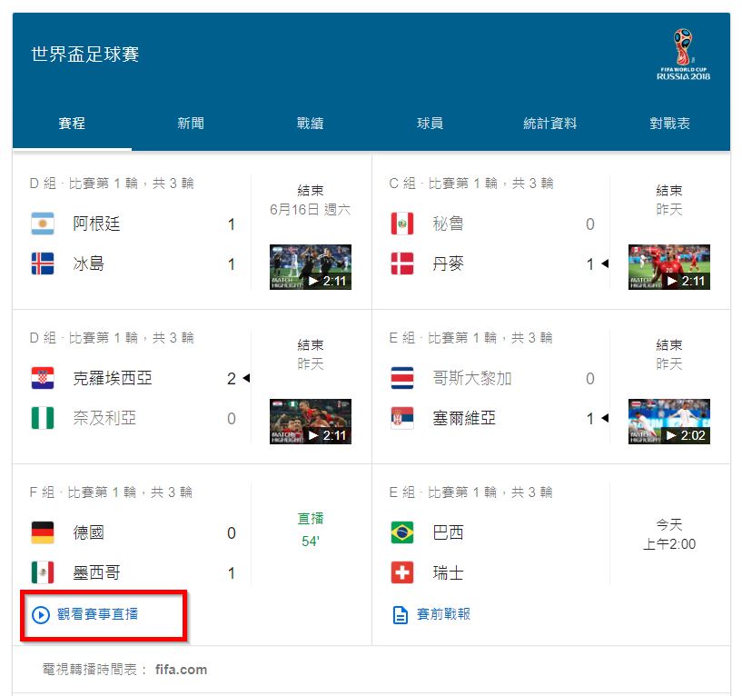 世界盃足球賽2018 LIVE 線上直播、電視轉播收看方式懶人包 - 電腦王阿達 世界盃足球賽2018 LIVE 線上直播、電視轉播收看方式懶人包 - 電腦王阿達