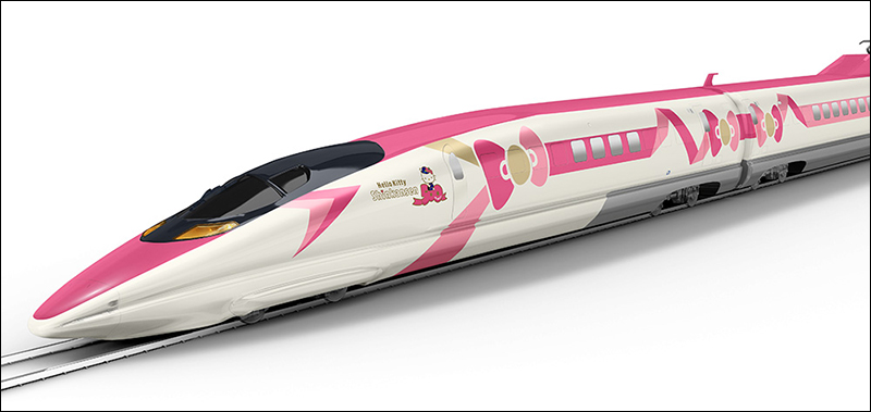Hello Kitty 新幹線 , 6/30 正式啟航投入服務 - 電腦王阿達 Hello Kitty 新幹線 , 6/30 正式啟航投入服務 - 電腦王阿達