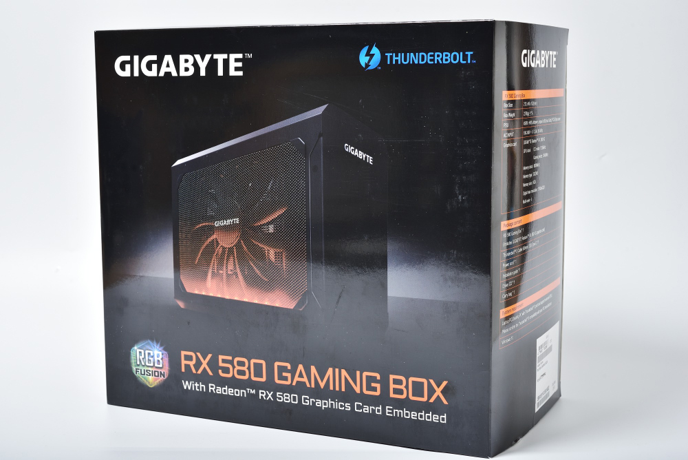 GIGABYTE RX 580 Gaming Box 行動外接顯卡盒 用 Thunderbolt 拯救 Ultrabook - 電腦王阿達 GIGABYTE RX 580 Gaming Box 行動外接顯卡盒 用 Thunderbolt 拯救 Ultrabook - 電腦王阿達