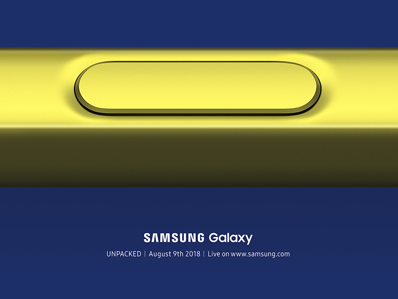 Galaxy Note 9 邀請 Galaxy Note 9 邀請