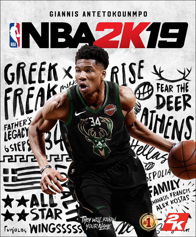 字母哥 Giannis Antetokounmpo 成為《NBA 2K19》標準版封面人物 - 電腦王阿達 字母哥 Giannis Antetokounmpo 成為《NBA 2K19》標準版封面人物 - 電腦王阿達