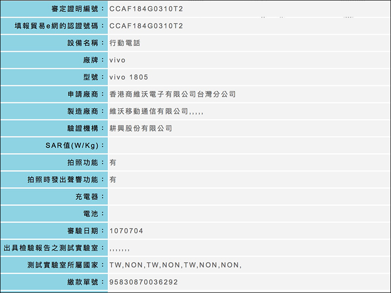 vivo NEX 通過 NCC 認證 ,台灣上市在即 - 電腦王阿達 vivo NEX 通過 NCC 認證 ,台灣上市在即 - 電腦王阿達