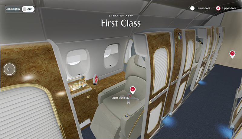 阿聯酋航空 以 VR虛擬實境 帶領旅客探索 A380 客艙奢華全貌 - 電腦王阿達 阿聯酋航空 以 VR虛擬實境 帶領旅客探索 A380 客艙奢華全貌 - 電腦王阿達