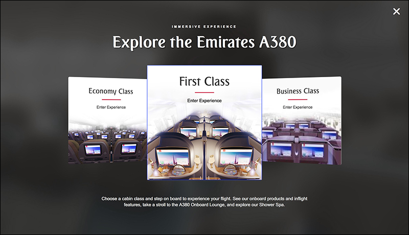 阿聯酋航空 以 VR虛擬實境 帶領旅客探索 A380 客艙奢華全貌 - 電腦王阿達 阿聯酋航空 以 VR虛擬實境 帶領旅客探索 A380 客艙奢華全貌 - 電腦王阿達