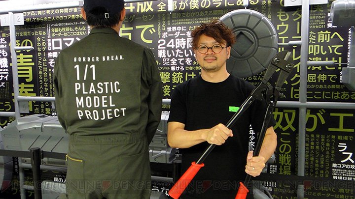 PS4《 BORDER BREAK 邊境保衛戰 》輝星‧空式 1：1 組裝模型 模型零件框於東京公開展示中 - 電腦王阿達