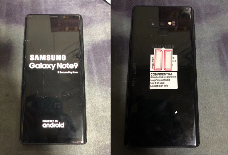 Samsung Galaxy Note 9 實機照現身 ， 與之前渲染圖相去不遠 - 電腦王阿達