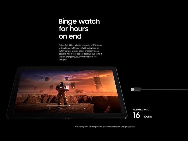 Samsung Galaxy Tab S4 正式發表：商務、娛樂皆可滿足的 Android 平板 - 電腦王阿達