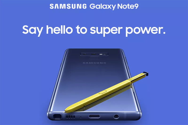 Note 9 官方預購頁面 Note 9 官方預購頁面