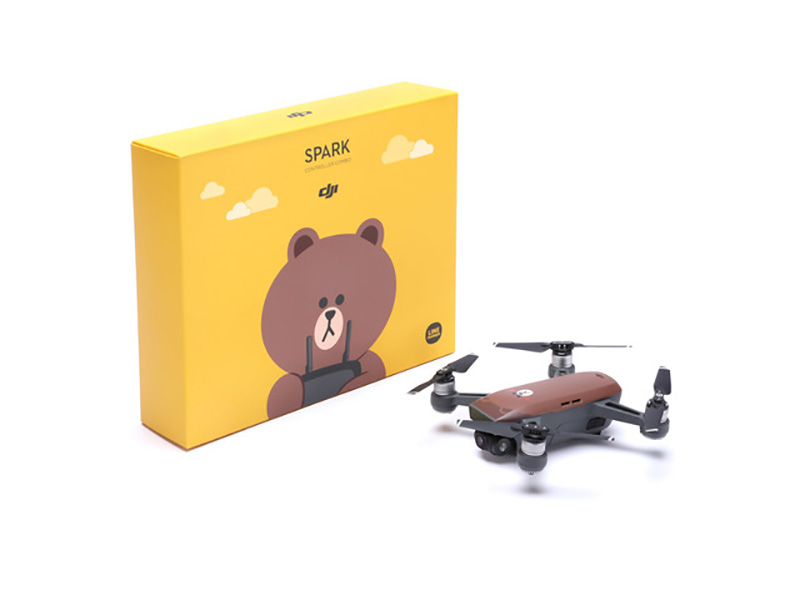 DJI x LINE Friends 推出 熊大版 Spark ,飛天熊又萌又威武 - 電腦王阿達 DJI x LINE Friends 推出 熊大版 Spark ,飛天熊又萌又威武 - 電腦王阿達