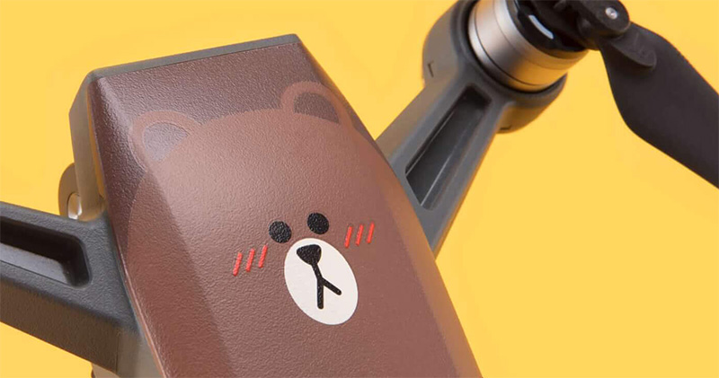 DJI x LINE Friends 推出 熊大版 Spark ,飛天熊又萌又威武 - 電腦王阿達 DJI x LINE Friends 推出 熊大版 Spark ,飛天熊又萌又威武 - 電腦王阿達