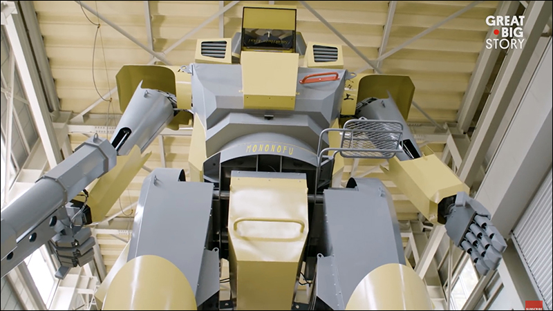 日本工程師打造全球最大 真人全操作機器人 - 電腦王阿達