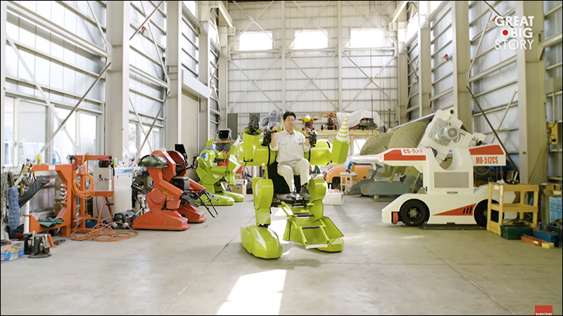日本工程師打造全球最大 真人全操作機器人 - 電腦王阿達