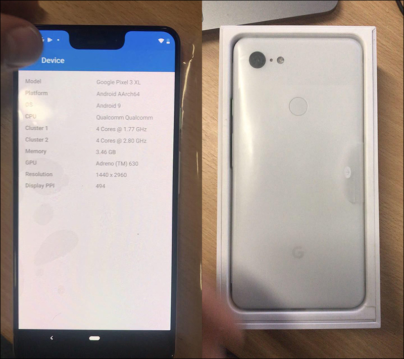 Google Pixel 3 XL 提前被國外達人開箱,疑似附贈 USB-C 版 Pixel Buds 耳機 - 電腦王阿達 Google Pixel 3 XL 提前被國外達人開箱,疑似附贈 USB-C 版 Pixel Buds 耳機 - 電腦王阿達