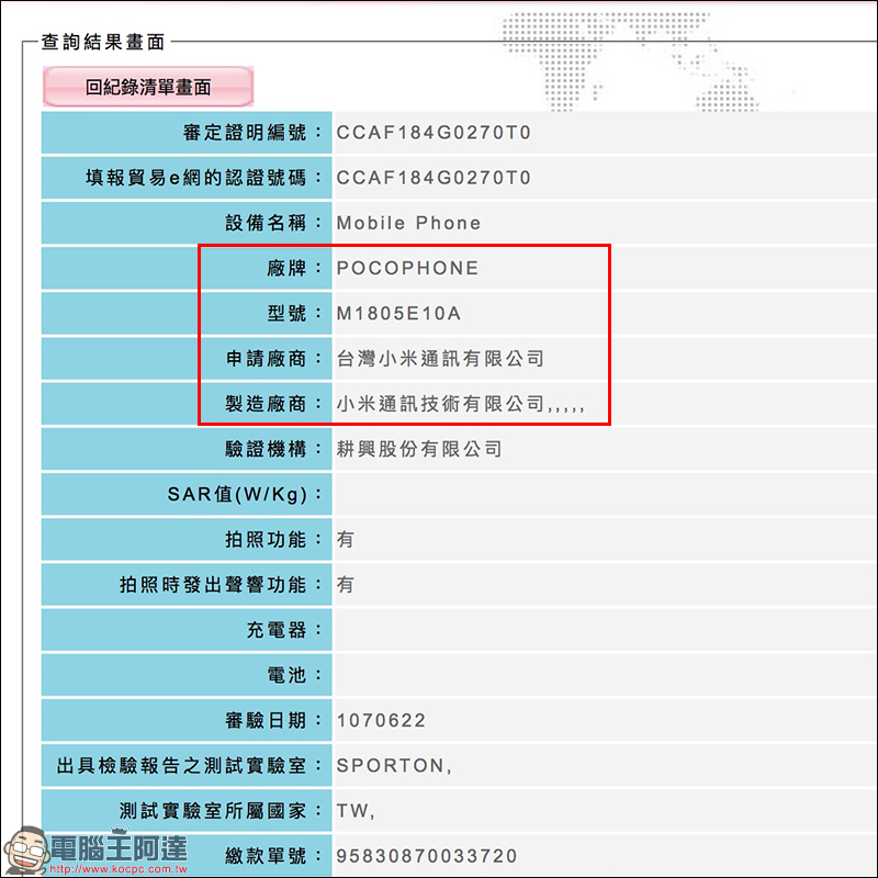 小米 POCOPHONE F1 實機外觀、規格、開箱影片全都露 - 電腦王阿達 小米 POCOPHONE F1 實機外觀、規格、開箱影片全都露 - 電腦王阿達
