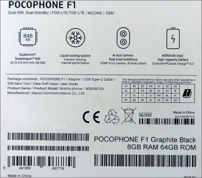 小米 POCOPHONE F1 實機外觀、規格、開箱影片全都露 - 電腦王阿達 小米 POCOPHONE F1 實機外觀、規格、開箱影片全都露 - 電腦王阿達