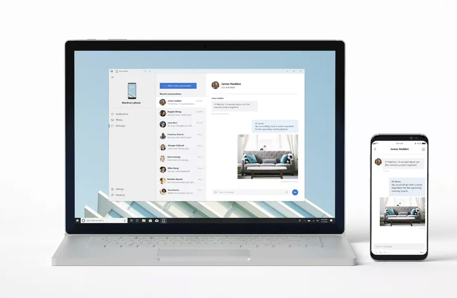 Your Phone app Your Phone app