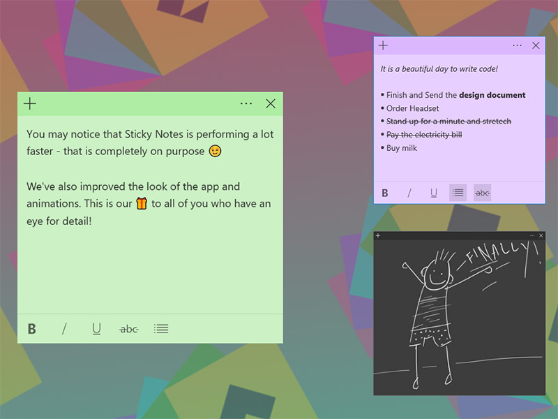 Windows 10 內建 Sticky notes 便利貼功能將推出 Android 與 iOS 版 - 電腦王阿達