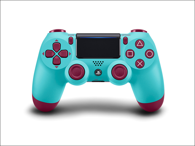 PS4 DUALSHOCK 4 無線控制器 推出「莓果藍」、「銅色」及「迷彩藍」新配色 - 電腦王阿達