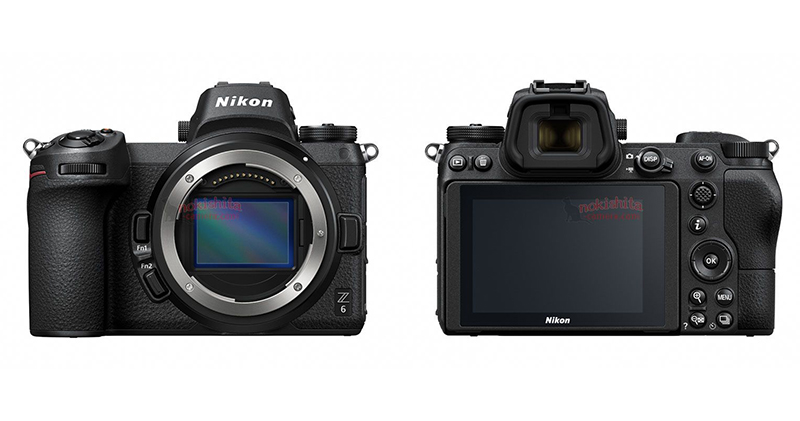 Nikon 全幅無反 Z6 與 Z7 疑似官圖