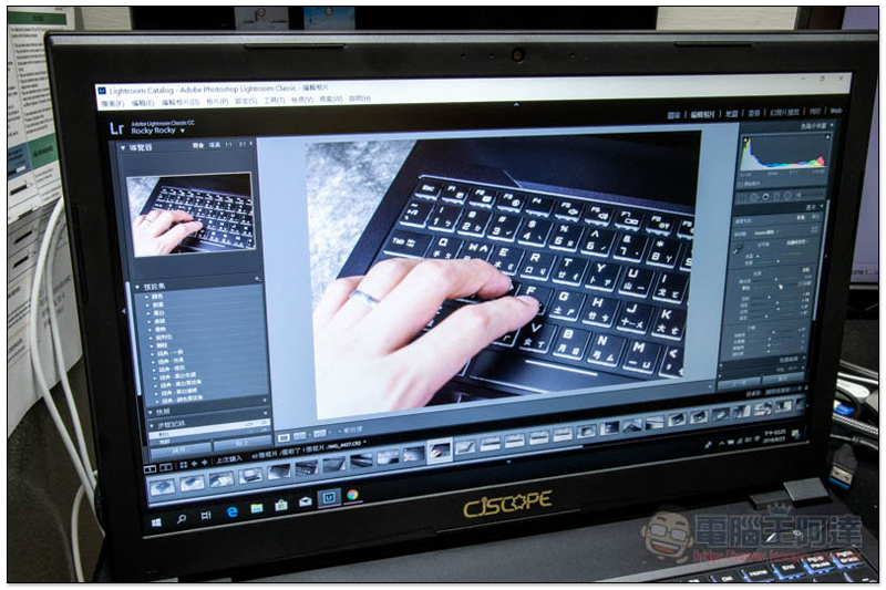 喜傑獅 CJSCOPE QX-350 RX 筆電開箱、評測 擁有桌上型效能，遊戲與工作兼具的超值選擇 - 電腦王阿達