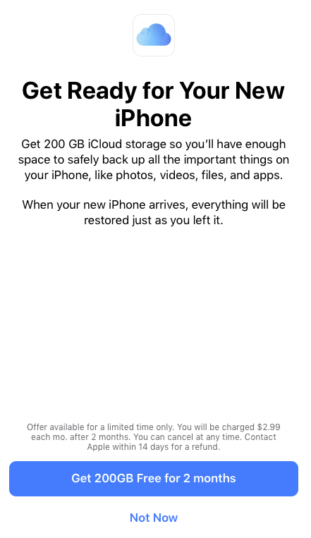 Apple 開始為 iCloud 新用戶提供免費 200GB 空間 ,但只給 2 個月 - 電腦王阿達 Apple 開始為 iCloud 新用戶提供免費 200GB 空間 ,但只給 2 個月 - 電腦王阿達