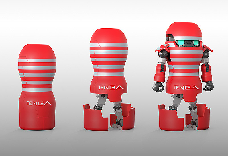 TENGA 變形機器人 模型 不論怎麼看都是「大人」的浪漫 - 電腦王阿達