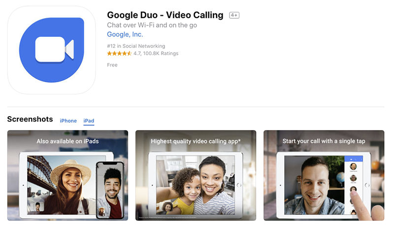 直接對決 FaceTime, Google Duo 現已支援行動雙平台的平板介面 - 電腦王阿達 直接對決 FaceTime, Google Duo 現已支援行動雙平台的平板介面 - 電腦王阿達