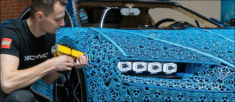LEGO樂高 打造1:1的 Bugatti Chiron 超跑樂高版,還真的可以開! - 電腦王阿達 LEGO樂高 打造1:1的 Bugatti Chiron 超跑樂高版,還真的可以開! - 電腦王阿達